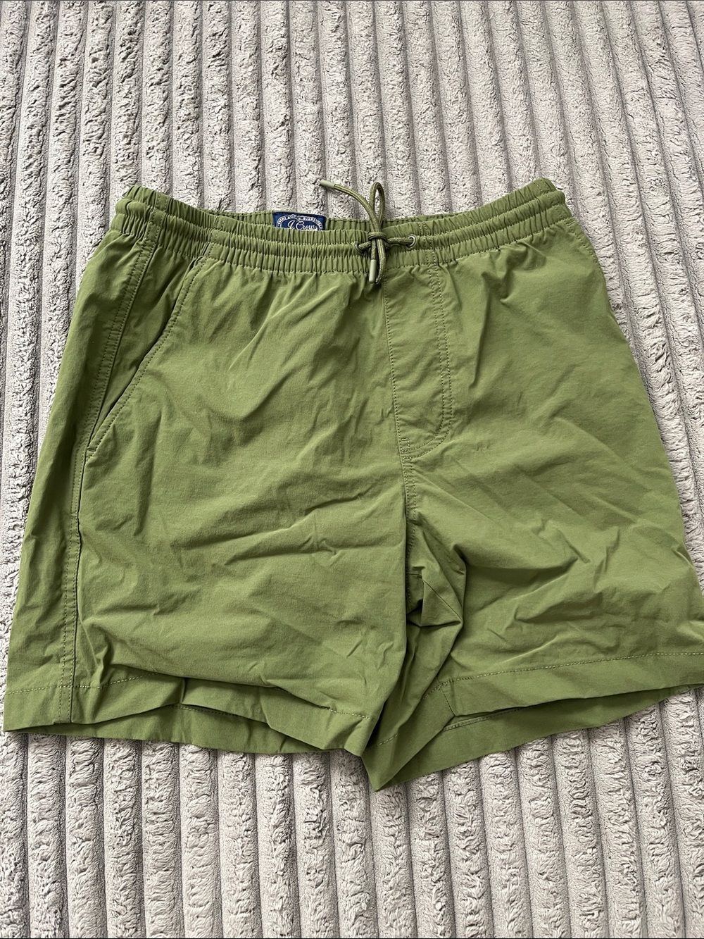 J. Crew Men’s Olive Green Men’s Athletic Shorts